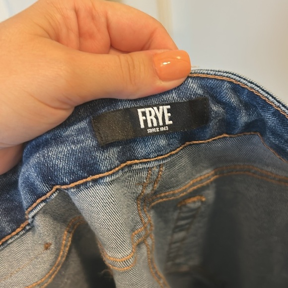 Frye Straight Leg Medium Wash Jeans - Picture 7 of 7